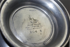 1940 President's Day at Oak Hill Country Club 2nd Division 2nd Net Pewter Bowl
