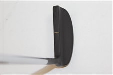Arnold Palmer Signed 'Arnold Palmer' Face of P-101 Black Matte Putter - Signed in Gold JSA ALOA