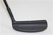 Arnold Palmer Signed 'Arnold Palmer' Face of P-101 Black Matte Putter - Signed in Gold JSA ALOA