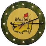 Classic Masters Tournament Logo Circular Wood Clock - Wow