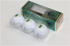 2020 Masters Tournament Berckmans Place Titleist ProV1 1934-2020 Dozen Logo Golf Balls in Original Box