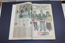 Tiger Woods 2002 Masters Champion as Reported in The Augusta Chronicle - Oversize Hardbound