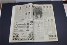 Tiger Woods 2002 Masters Champion as Reported in The Augusta Chronicle - Oversize Hardbound
