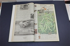 Tiger Woods 2002 Masters Champion as Reported in The Augusta Chronicle - Oversize Hardbound