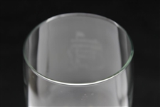 Pair of Augusta National Golf Club Logo White Wine Glasses