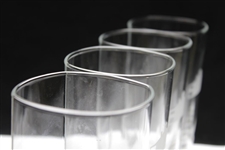 Set of Four (4) Augusta National Golf Club Clubhouse Logo Water Glasses