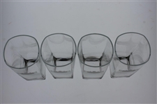 Set of Four (4) Augusta National Golf Club Clubhouse Logo Water Glasses
