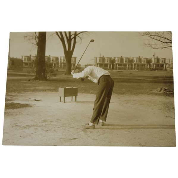 When 'Fore' Is Called H.D. Jones Wire Photo - Victor Forbin Collection