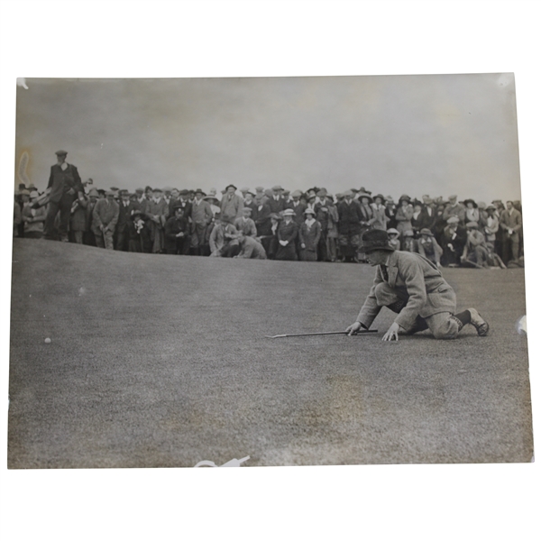 The Amateur Championship at St Andrews Schmidt Daily Mirror Wire Photo - Victor Forbin Collection