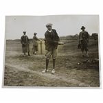 F. Wright Approach During The Amateur Championship at Hoylake Sport & General Wire Photo - Victor Forbin Collection