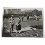 Smallest Eighteen-Hole Golf Course Daily Mirror Press Photo - Victor Forbin Collection