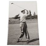 Billy Graham On The Kings Course Gleneagles Associated Press Photo