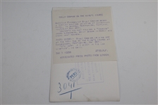 'Billy Graham On The King's Course' Gleneagles Associated Press Photo