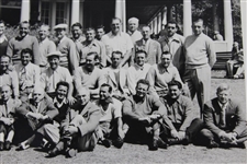 1946 Pro-Amateur Aiken S.C. Tournament Field 'Freudy Photos' Photo with Golf Legends - Rod Munday Collection