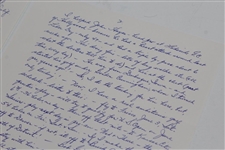 Jack Fleck Signed 1978 2pg Handwritten Letter to Rod Munday - Rod Munday Collection JSA ALOA
