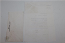 Ben Hogan Signed 1976 Letter to Rod Munday with Building Golf Course Content - Rod Munday Collection JSA ALOA