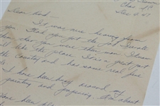 Henry 'H.G.' Picard Signed Letter to Rod Munday Pick - Rod Munday Collection JSA ALOA