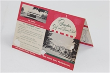 Sam Snead Signed 1959 Greenbrier Golf Scorecard to Rod Munday - Rod Munday Collection