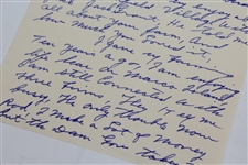 Gene Sarazen Signed 1978 Handwritten Letter to Rod Munday - Rod Munday Collection JSA ALOA