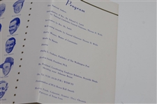 1952 PGA Washington Post National Celebrities Honor Roll Banquet - Rod Munday Collection