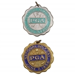 1958 & 1962 PGA National Golf Day "Round of the Champion" Winner Medals - Rod Munday Collection