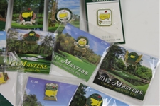 Complete Set 2001-2018 Masters Tournament Commemorative Pins (18)