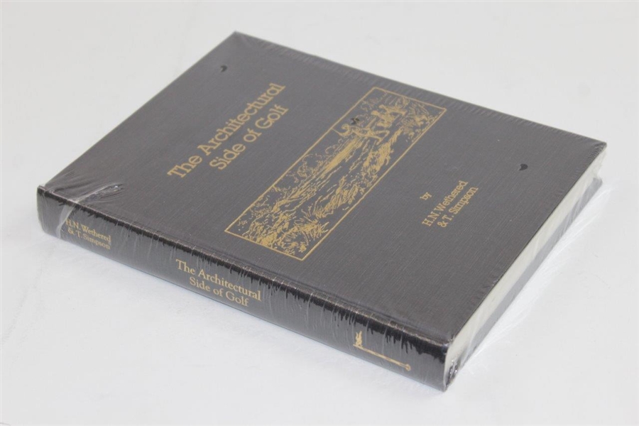 'The Architectural Side of Golf' Book by H.N. Wethered & T. Simpson - Unopened