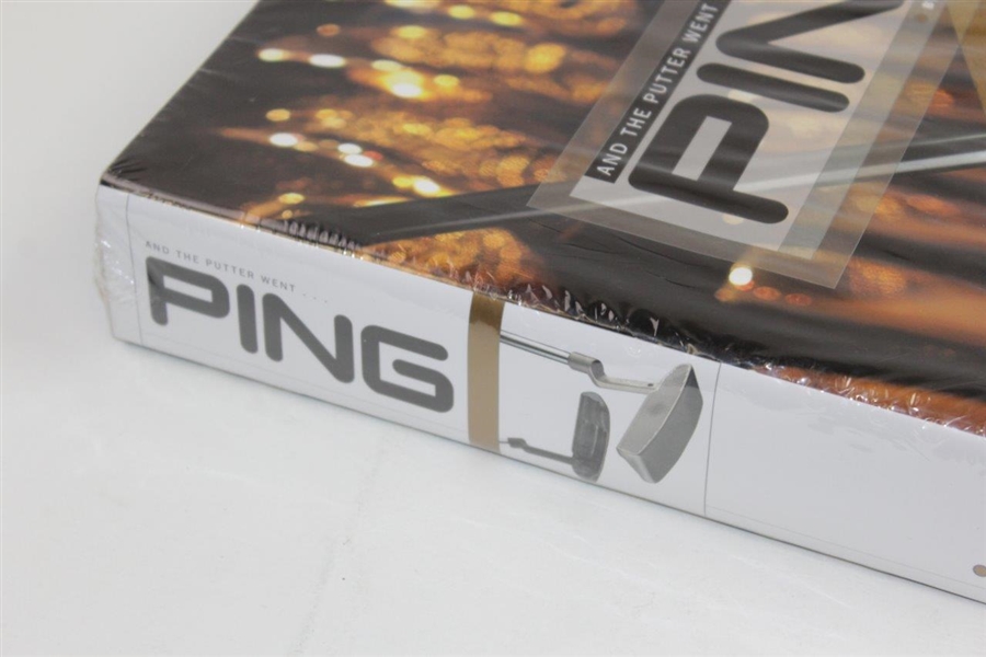 'And the Putter Went PING' Deluxe Book by Jeff Ellis in Publishers Wrap - 8lbs!