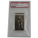 1927 WA & AC Churchman Tom Morris Famous Golfers Slabbed & Graded EX-MT 6