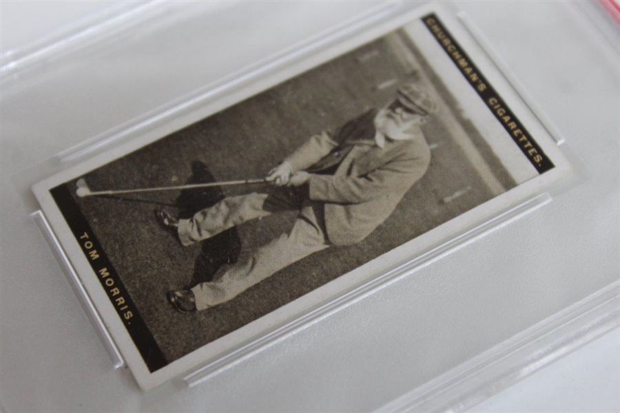 1927 WA & AC Churchman Tom Morris Famous Golfers Slabbed & Graded EX-MT 6