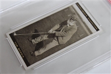 1927 WA & AC Churchman Tom Morris Famous Golfers Slabbed & Graded EX-MT 6