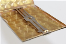 Circa 1920's Silver Plated Cigarette Case