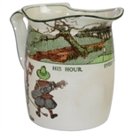 Royal Doulton Series Ware 'Every Dog Has His Day/Hour' Pitcher