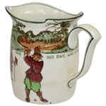 Royal Doulton Series Ware 'Every Dog Has His Day/Hour' Pitcher