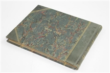 Tiffany & Co. Leather Bound 'Golf Book' in Original Tiffany Box