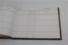 Tiffany & Co. Leather Bound 'Golf Book' in Original Tiffany Box