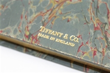 Tiffany & Co. Leather Bound 'Golf Book' in Original Tiffany Box