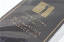 1997 Champions of Golf The Masters Collection Full Set of Golf Cards with Tiger Rookie - Sealed