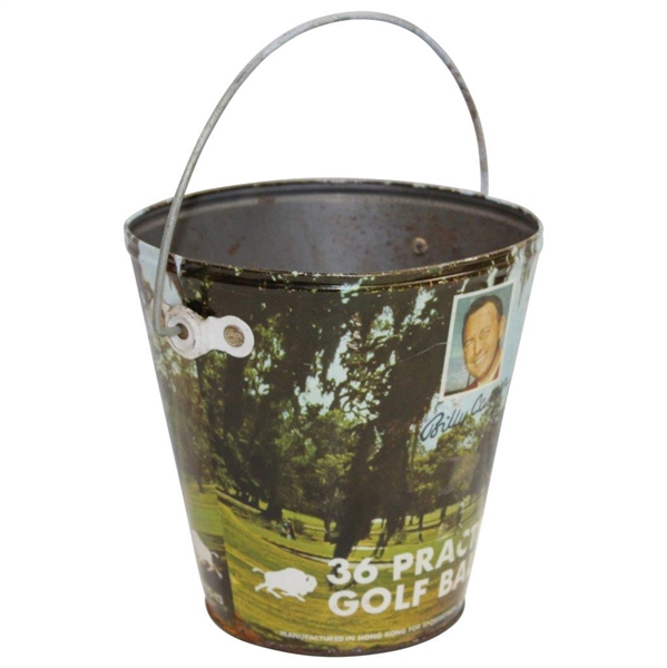 Classic Billy Casper Practice Range Golf Ball Bucket - Holds 36