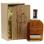 Masters Tournament Etched Woodford Reserve Bourbon Whiskey in Masters Cedar Wood Box