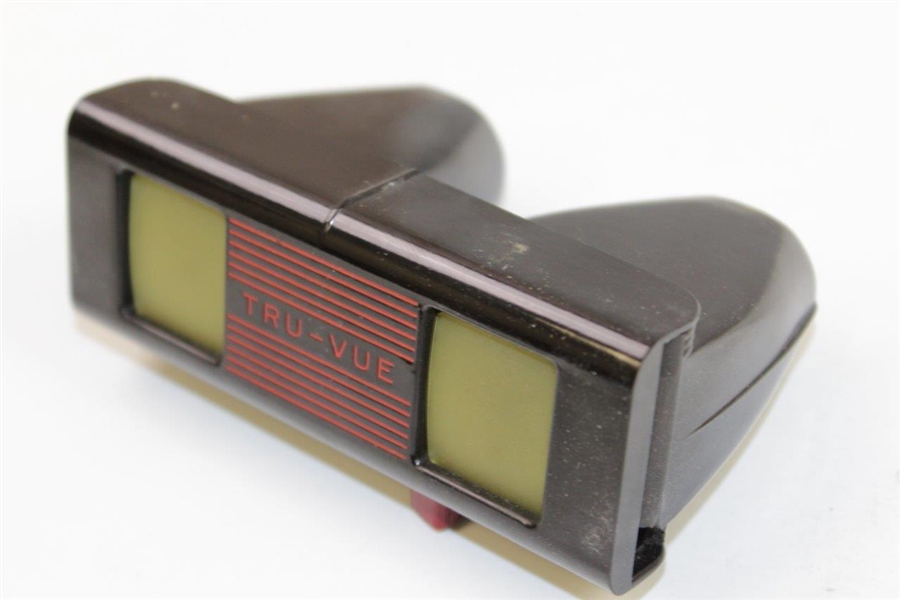 1930's Bobby Jones Tru-Vue Photo Viewer with Six (6) Films - Putting, Approaches, Woods, etc.