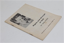 Rights and Wrongs of Golf by Bobby Jones Published by A.G. Spalding & Bros, Inc.