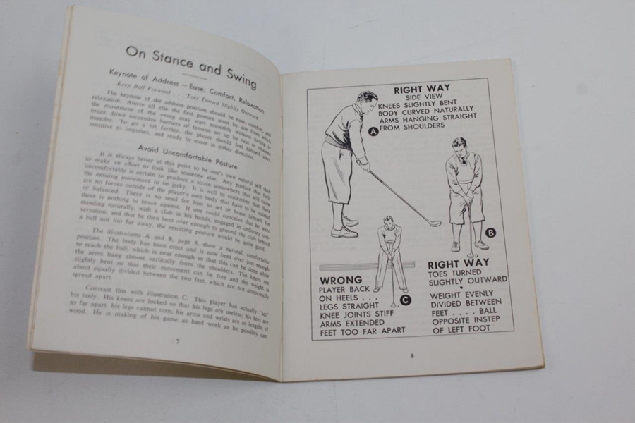 Rights and Wrongs of Golf by Bobby Jones Published by A.G. Spalding & Bros, Inc.