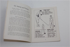 Rights and Wrongs of Golf by Bobby Jones Published by A.G. Spalding & Bros, Inc.