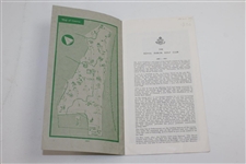 1885-1963 The Royal Dublin Golf Club Dollymount Dublin Booklet with Course Layout Map