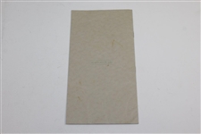 1885-1963 The Royal Dublin Golf Club Dollymount Dublin Booklet with Course Layout Map