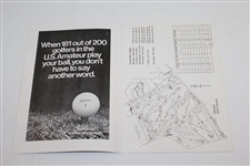 1977 The Amateur Championship at Ganton Golf Club Wednesday Program