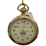 Byron Nelson Ltd Ed Gold 'Eleven Straight' Pocket Watch w/ Signed Box JSA ALOA