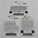 Phil Mickelson Signed 2004, 2006, & 2010 Masters SERIES Badges - Wow! JSA ALOA