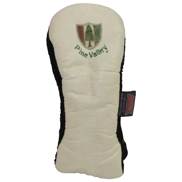 Classic Pine Valley Golf Club Leather/Fur Hybrid Golf Club Head Cover